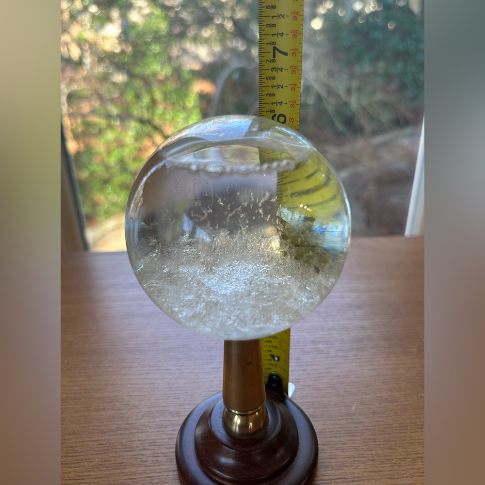 H.M.S. Beagle Admiral's Storm Glass - Mysterious Weather Forecasting Instrument - Picture 9 of 9